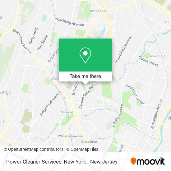 Mapa de Power Cleaner Services