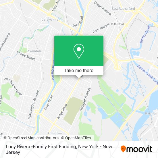 Mapa de Lucy Rivera -Family First Funding
