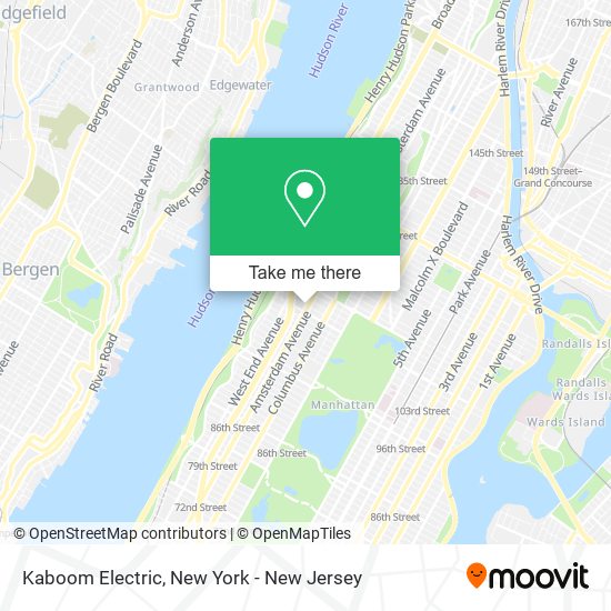 Kaboom Electric map