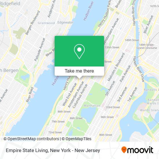 Empire State Living map
