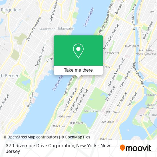 370 Riverside Drive Corporation map