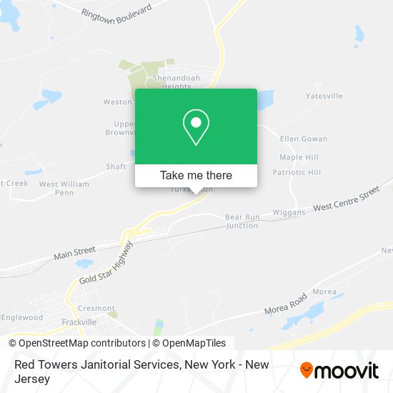 Mapa de Red Towers Janitorial Services