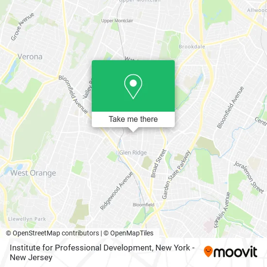 Mapa de Institute for Professional Development