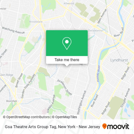 Gsa Theatre Arts Group Tag map