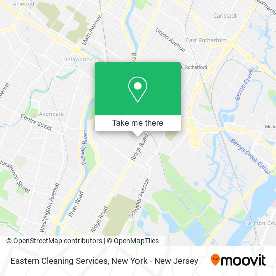 Eastern Cleaning Services map
