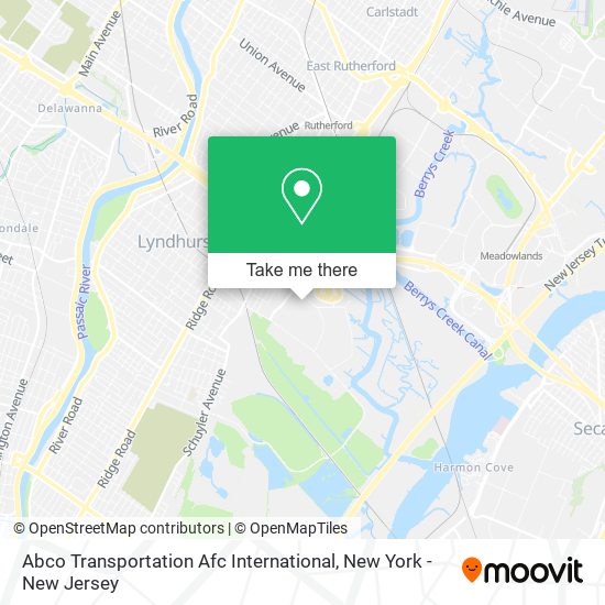 Abco Transportation Afc International map