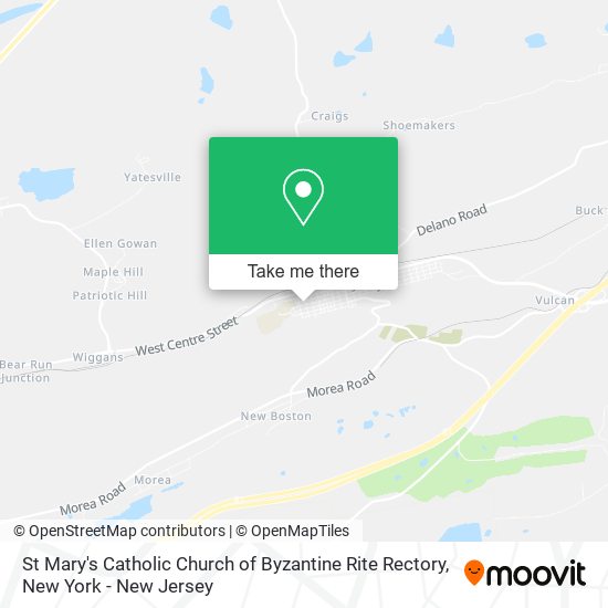 St Mary's Catholic Church of Byzantine Rite Rectory map
