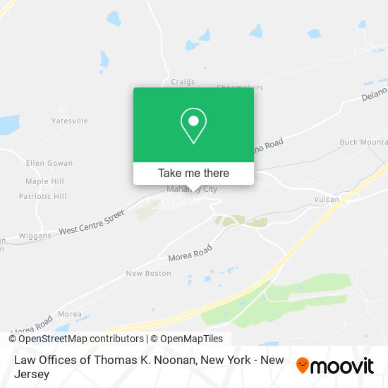 Mapa de Law Offices of Thomas K. Noonan