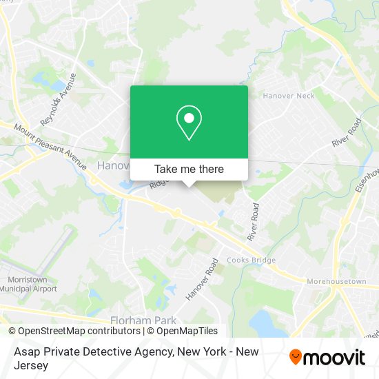 Asap Private Detective Agency map