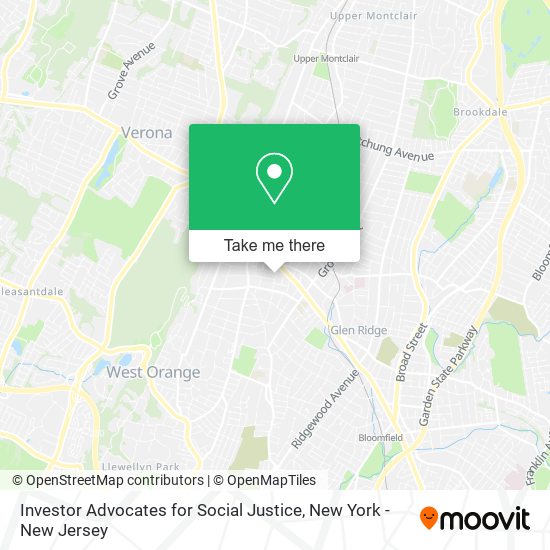 Investor Advocates for Social Justice map