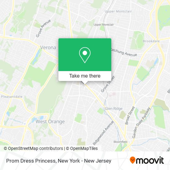 Prom Dress Princess map