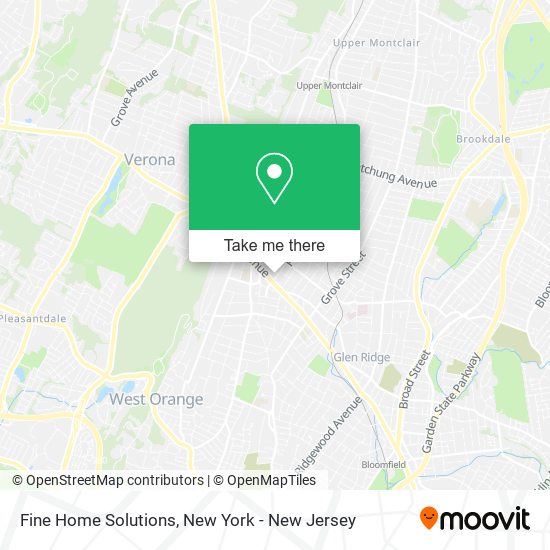 Fine Home Solutions map