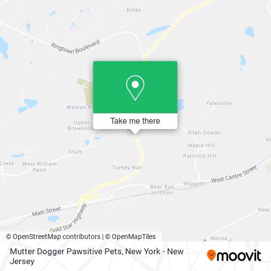 Mutter Dogger Pawsitive Pets map