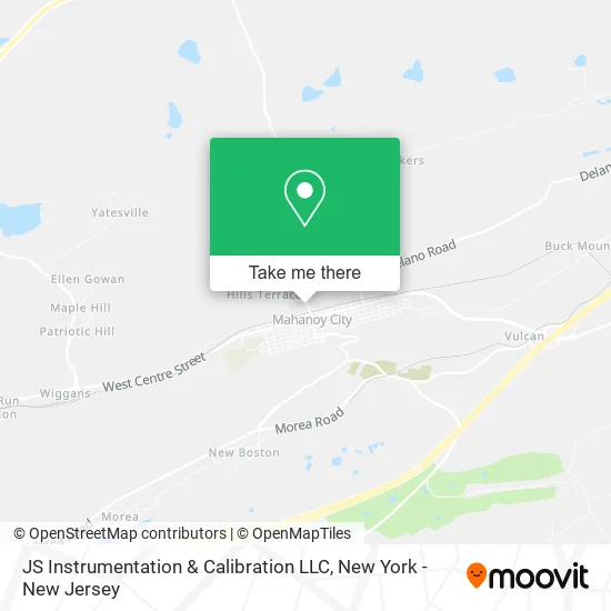 JS Instrumentation & Calibration LLC map