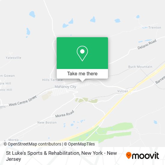 St Luke's Sports & Rehabilitation map