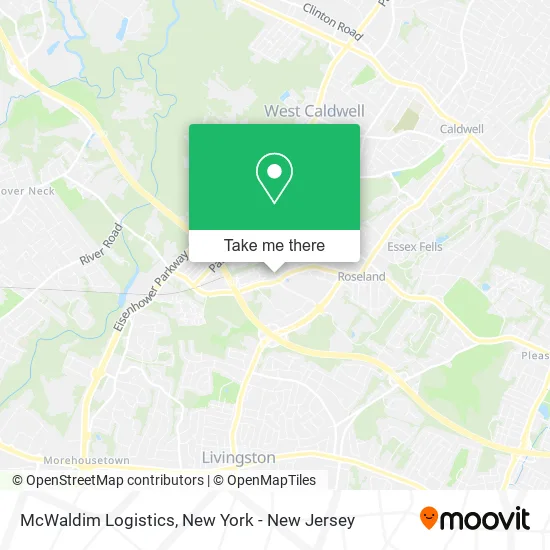 Mapa de McWaldim Logistics