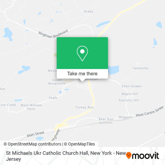 Mapa de St Michaels Ukr Catholic Church Hall