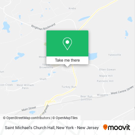 Saint Michael's Church Hall map