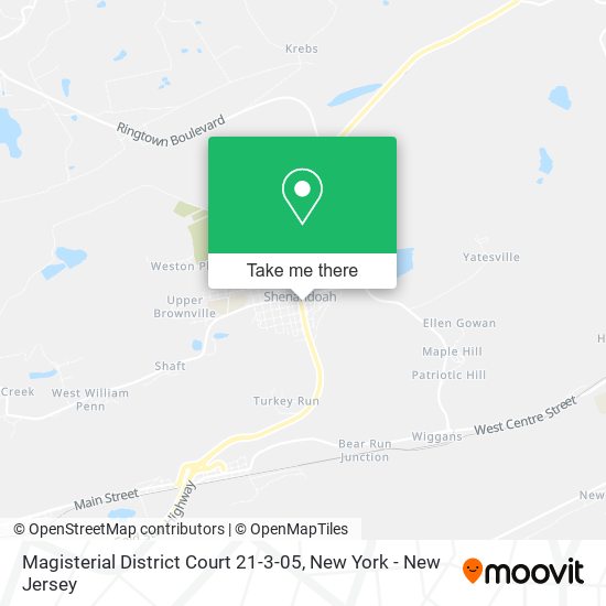 Magisterial District Court 21-3-05 map