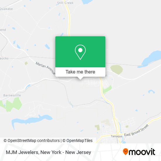 Mapa de MJM Jewelers