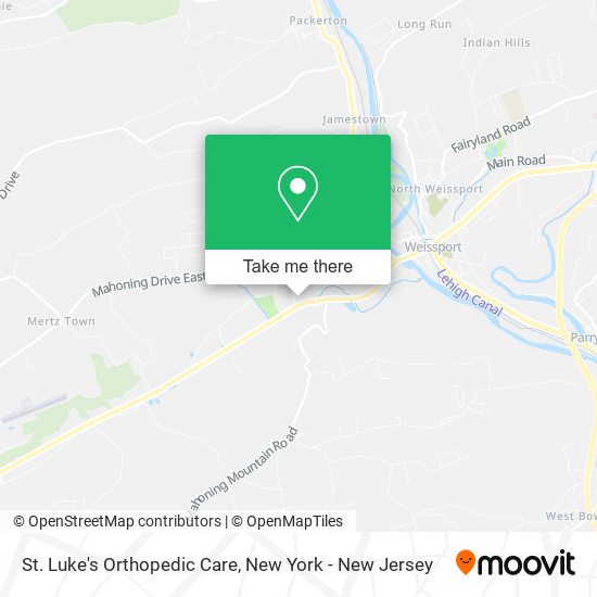 Mapa de St. Luke's Orthopedic Care