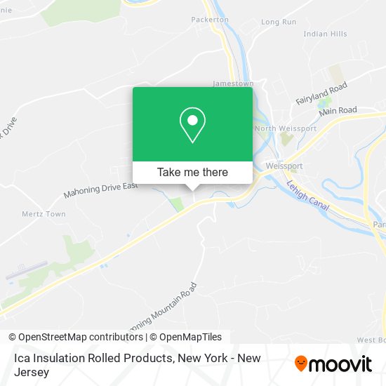 Mapa de Ica Insulation Rolled Products