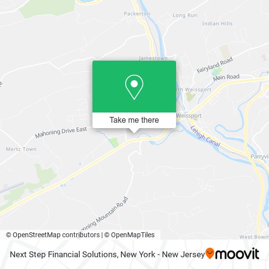 Next Step Financial Solutions map