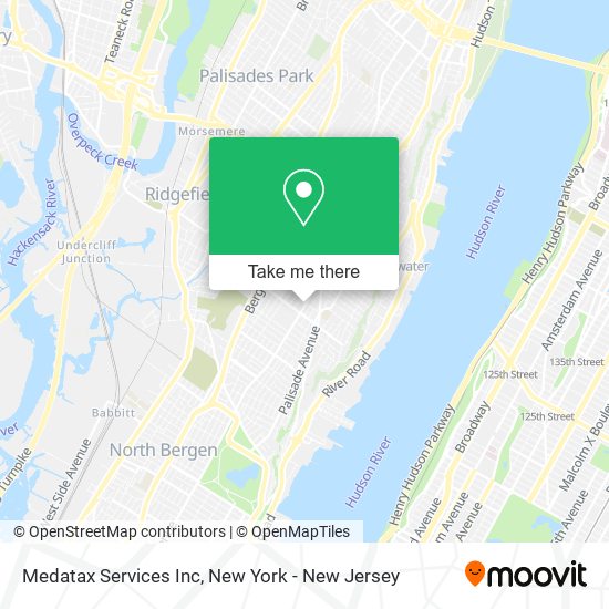 Medatax Services Inc map