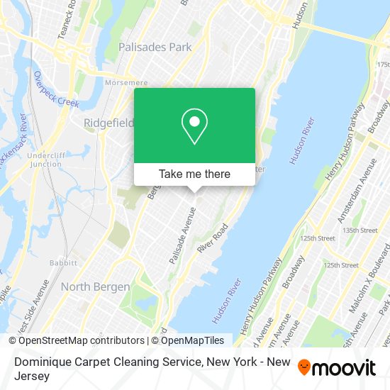 Mapa de Dominique Carpet Cleaning Service