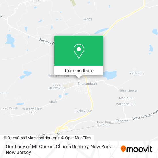 Our Lady of Mt Carmel Church Rectory map