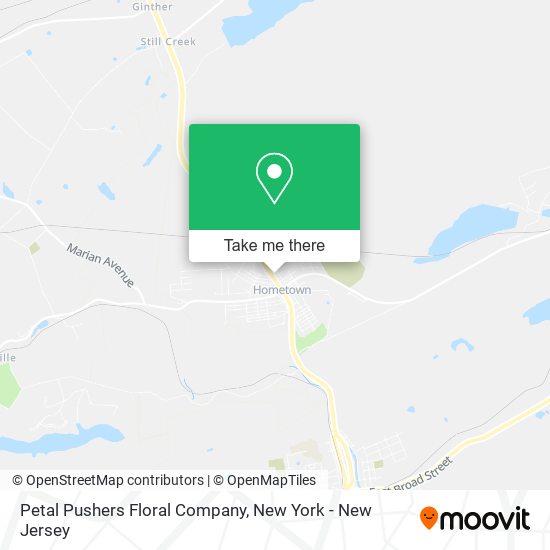 Mapa de Petal Pushers Floral Company