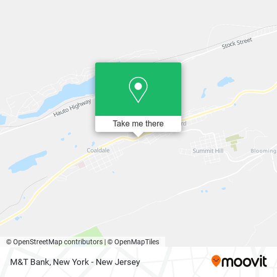 M&T Bank map