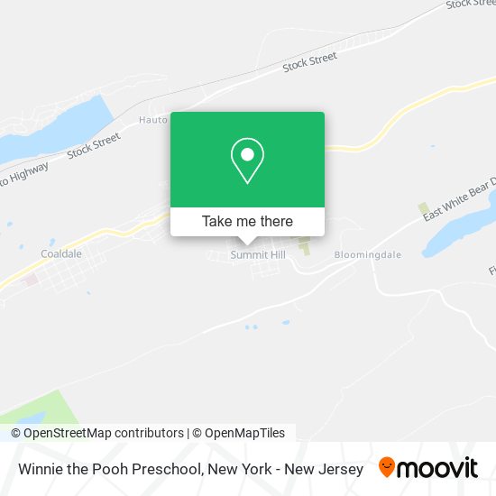 Winnie the Pooh Preschool map