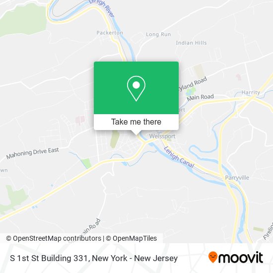 Mapa de S 1st St Building 331
