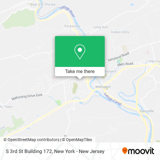 Mapa de S 3rd St Building 172