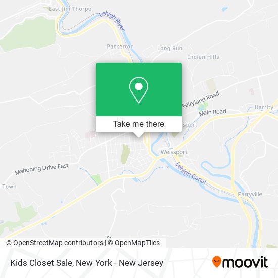 Kids Closet Sale map