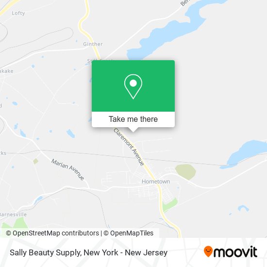 Mapa de Sally Beauty Supply