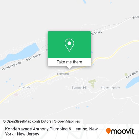 Kondertavage Anthony Plumbing & Heating map