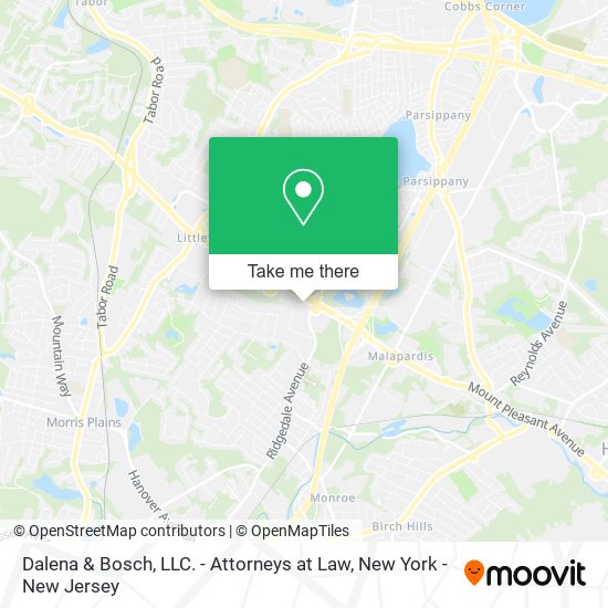 Mapa de Dalena & Bosch, LLC. - Attorneys at Law