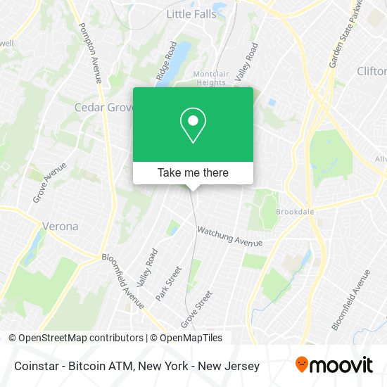 Coinstar - Bitcoin ATM map