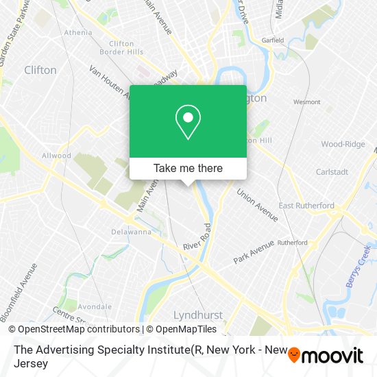 Mapa de The Advertising Specialty Institute