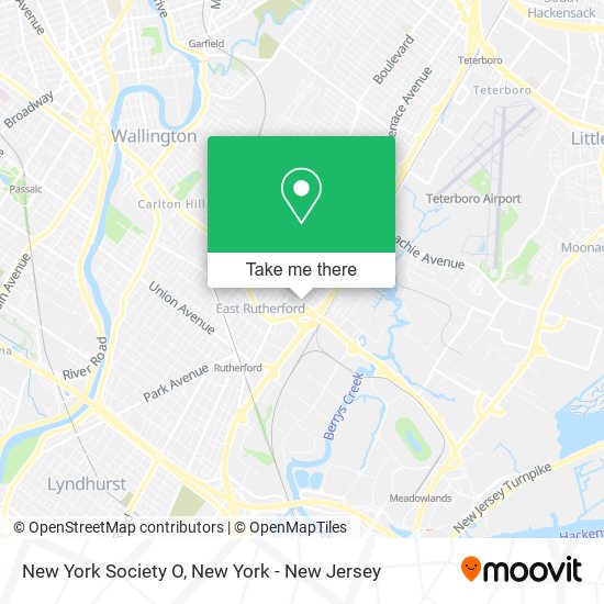 Mapa de New York Society O