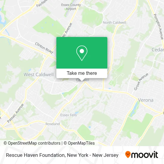 Rescue Haven Foundation map