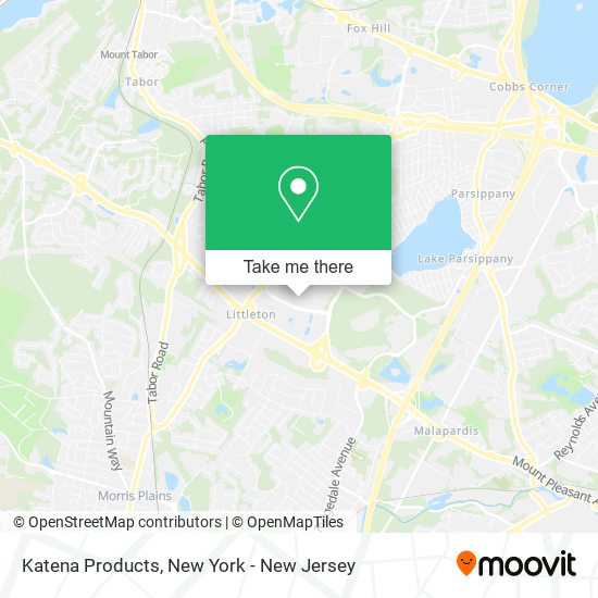 Katena Products map