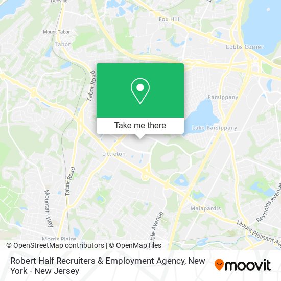 Mapa de Robert Half Recruiters & Employment Agency