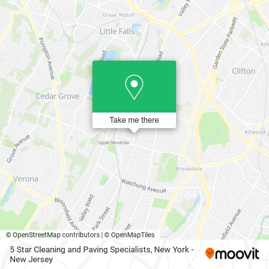 Mapa de 5 Star Cleaning and Paving Specialists