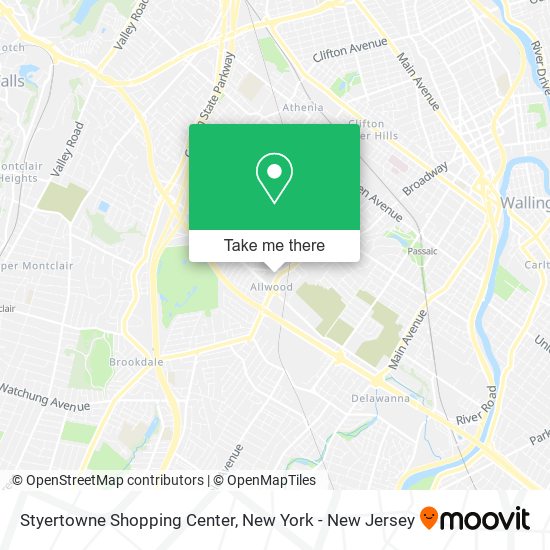 Styertowne Shopping Center map