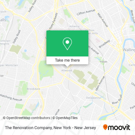 The Renovation Company map