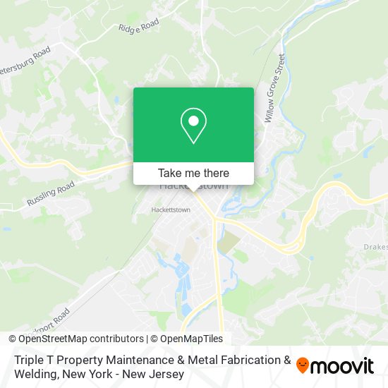 Triple T Property Maintenance & Metal Fabrication & Welding map