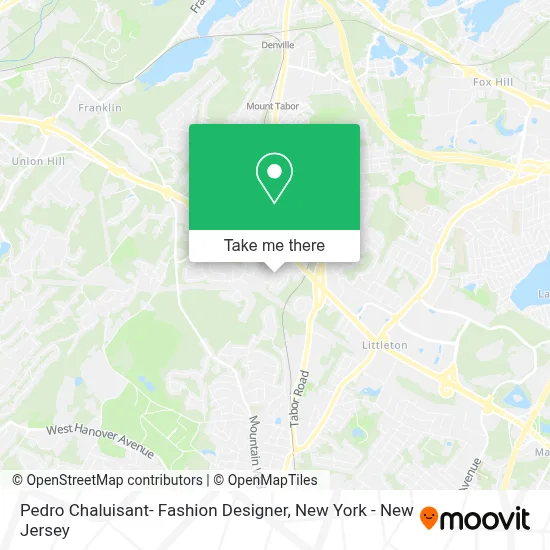 Pedro Chaluisant- Fashion Designer map